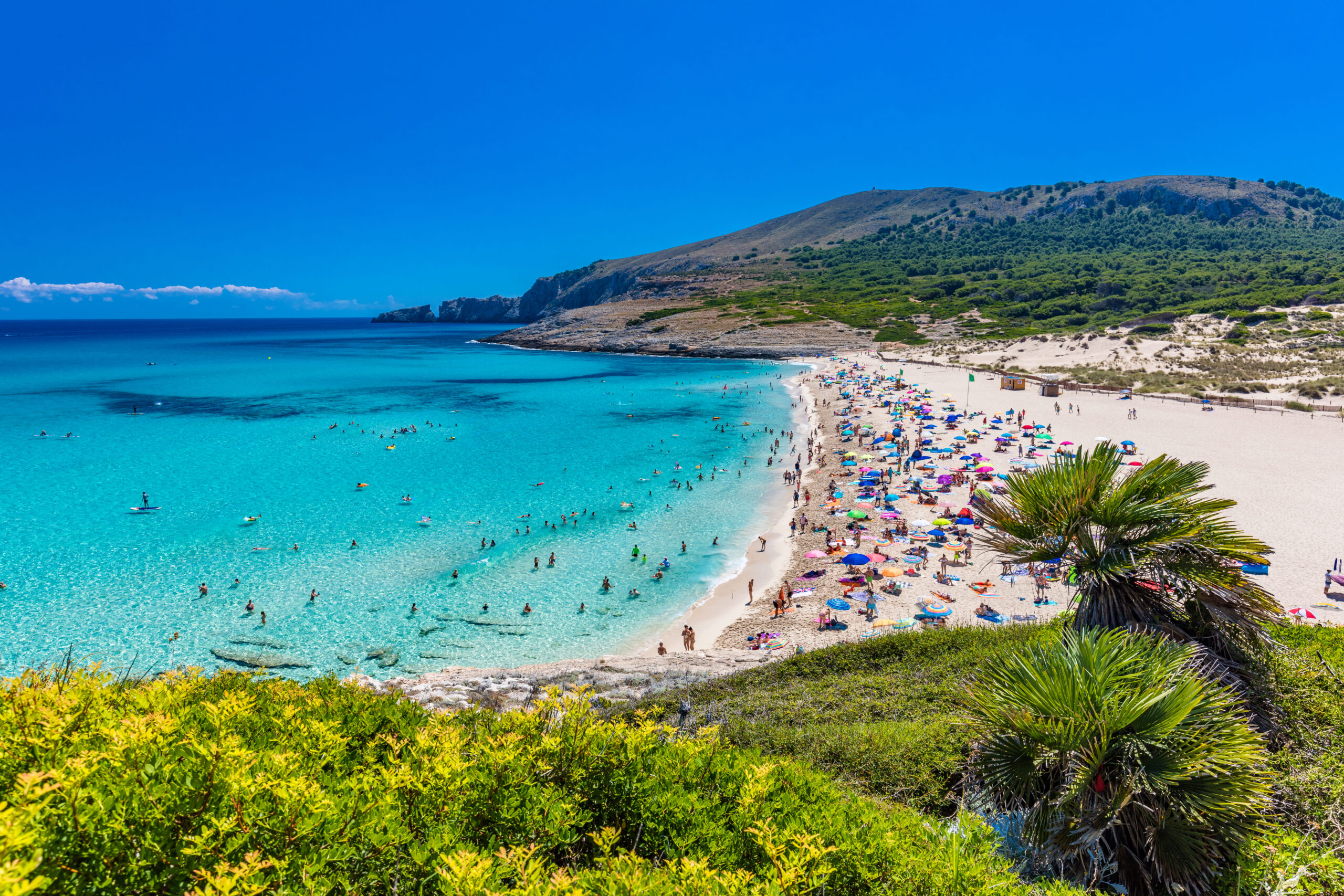 Beautiful sandy beach cala mesquida mallorca balearic islands spain 1 beautiful-sandy-beach-cala-mesquida-mallorca-balearic-islands-spain-1